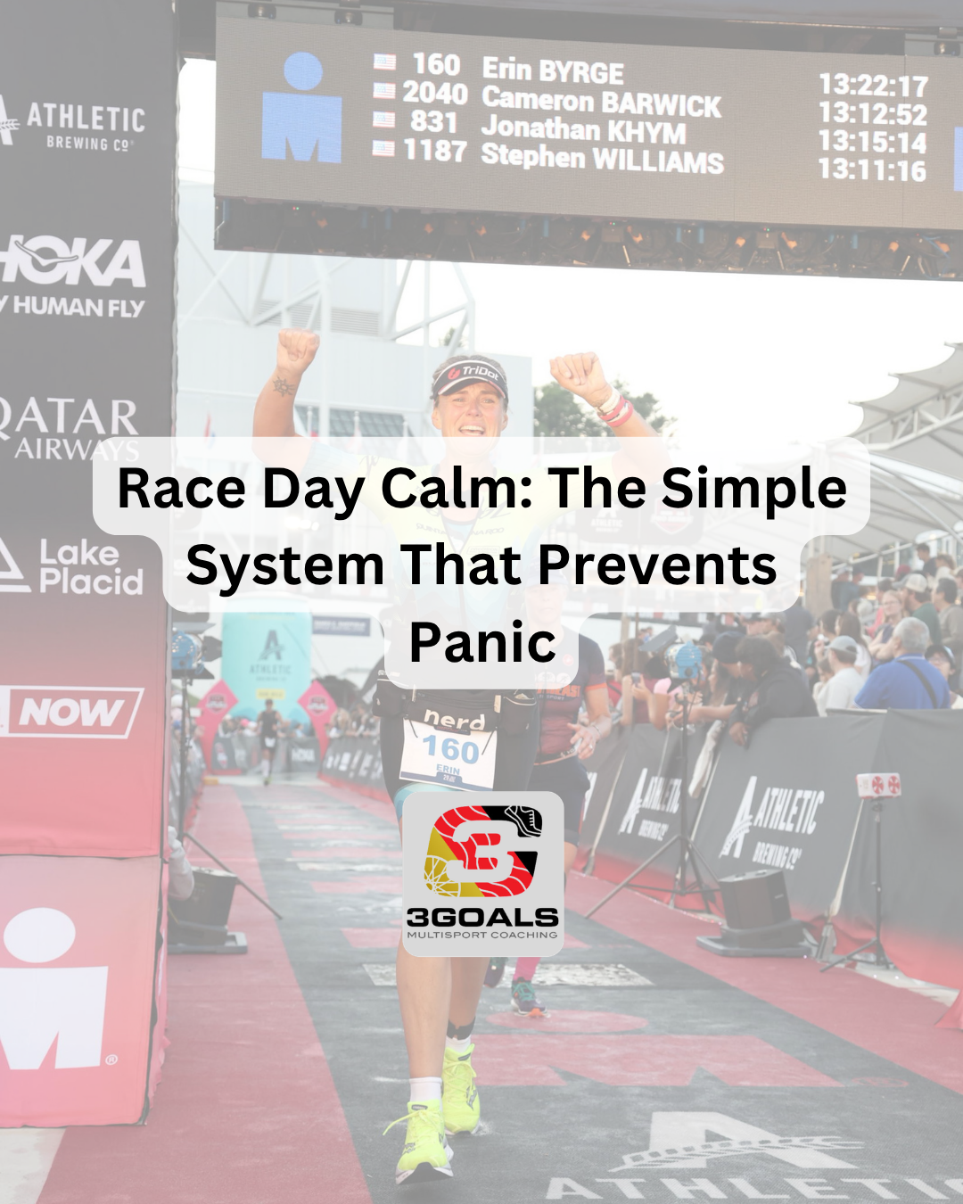 Race Day Calm: The Simple System That Prevents Panic