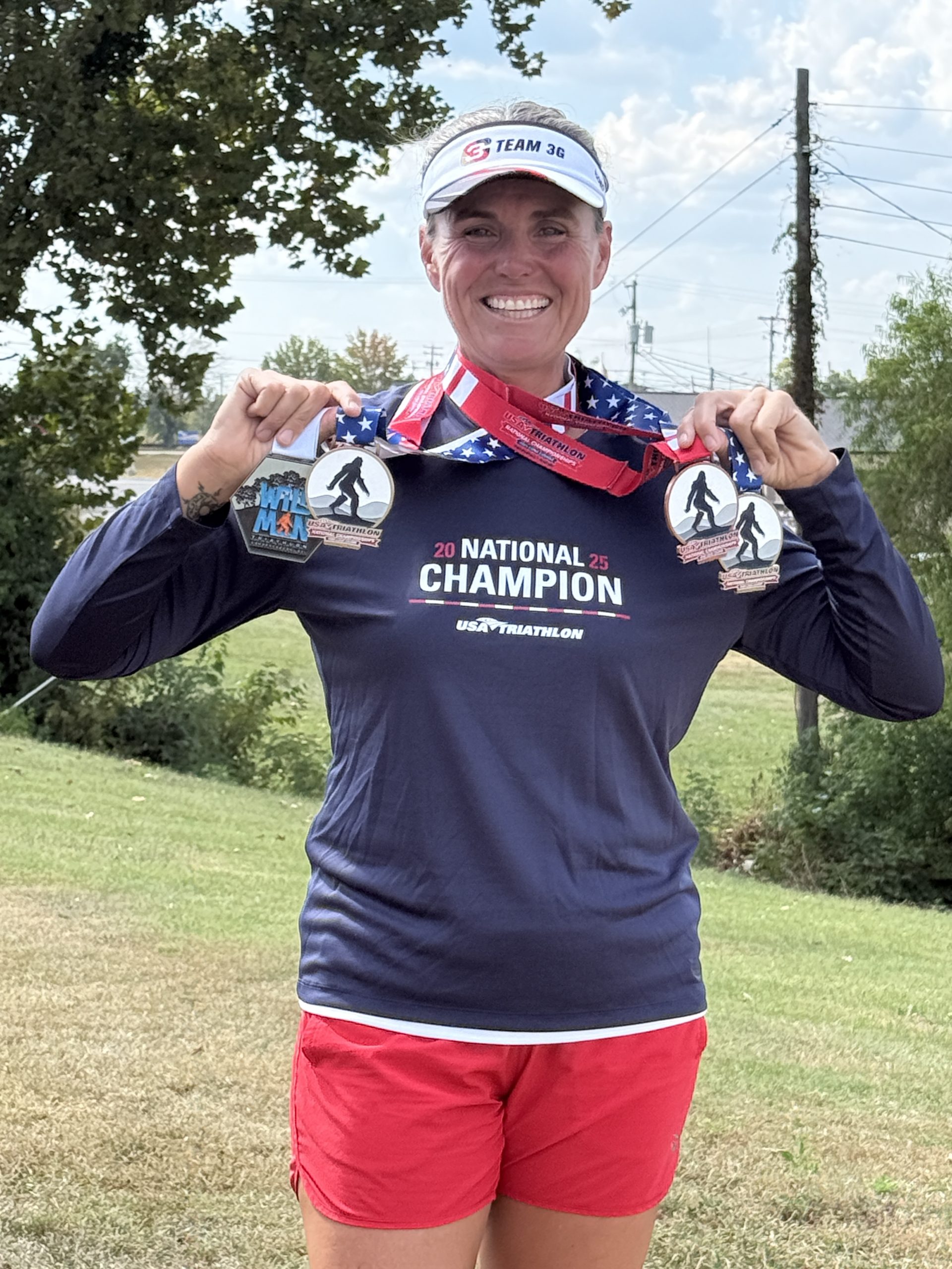 Coach Erin Byrge, founder and head coach of 3 Goals Multisport