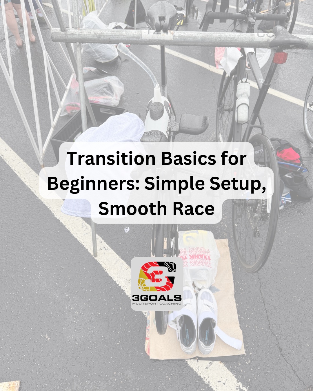 Transitions don’t have to be chaotic. They can be boring (in the best way). 😅

If you’ve ever wondered:
“Where did I put my helmet?”
“Which way is bike out?”
“Why am I suddenly barefoot and confused?”

This week’s blog is for you.

I broke down simple beginner triathlon transition tips:
✅ what to lay out (and what to leave in your bag)
✅ the exact order to set up T1 + T2
✅ a quick at-home practice so race day isn’t your first try
✅ how to keep your transition footprint tiny and calm

👇 What stresses you out more?
A) T1 (swim → bike)
B) T2 (bike → run)
C) finding your rack
D) forgetting something

Link in bio.

#triathlon #firsttriathlon #triathletips #beginnertriathlete #triathloncoach