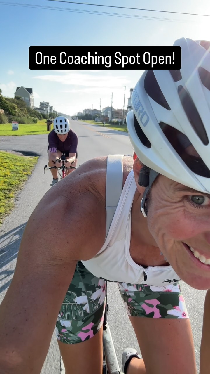 One 3 Goals Multisport coaching roster spot is open.

This is for the athlete who has a goal on the calendar and knows they do better with structure, support, and someone helping them see the big picture.

You do not have to be fast.
You do not have to have it all figured out.
You do not have to be training perfectly.

You do need to be willing to show up, communicate, and dream a little bigger than what feels comfortable right now.

My coaching is built around the 3 Goals approach:

⭐ Rockstar Goal: the big stretch
🙌 Super Happy Goal: the strong backup plan
✅ Happy Goal: the “I still get to be proud of myself” goal

Because adults do not get nearly enough chances to feel proud of themselves, and I think that needs to change.

This spot is a good fit for newer triathletes, aquabikers, women 40+, and athletes who want to feel more confident going into their next race.

If you want the spot, message me with the word ROSTER and tell me what race or goal you are working toward.

#BeginnerTriathlete #TriathlonTraining #WomenWhoTri #AquabikeTraining #TriathlonCoach