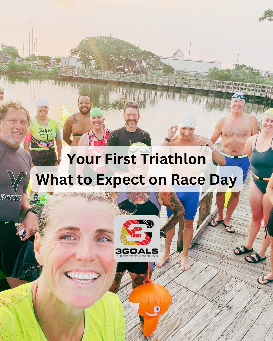 Your first triathlon can feel like a lot.

Race morning is busy. Transition looks chaotic. The swim start feels intense. Your legs might feel weird when you start running. And you may wonder if everyone else got some secret “how to triathlon” manual that you missed. 😅

Good news: most of that is completely normal.

This week’s blog breaks down what to expect at your first triathlon so race day feels less mysterious and a lot more doable.

Inside, I cover:
🏊 swim start nerves
🚴 bike pacing
🏃 running off the bike
🎒 transition basics
🎯 how to handle little race day surprises

Your first triathlon does not have to be perfect to be meaningful.

Read the full blog at the link in bio.

#firsttriathlon #beginnertriathlete #triathlontraining #racedaytips #triathloncoach